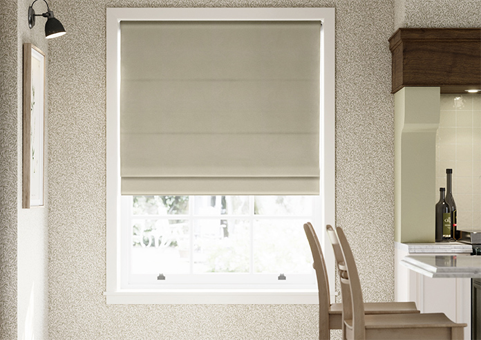 Eversley, Mallow Cream - Twist&Fit Roman Blind - Image 3